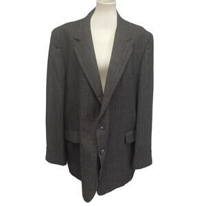 Gregory Park Mens 33L 26W Made in USA Long Sleeve Button Up Suit Jacket Only